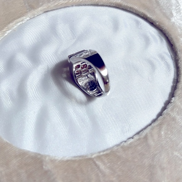 Ghost quartz square ring Adjustable - Picture 6 of 8